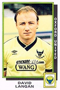 Sticker David Langan - UK Football 1985-1986 n. 236 - Panini