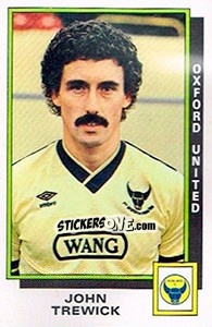 Sticker John Trewick - UK Football 1985-1986 - Panini