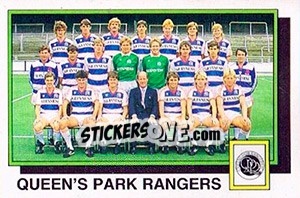 Sticker Team - UK Football 1985-1986 n. 246 - Panini