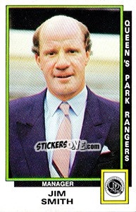 Cromo Jim Smith - UK Football 1985-1986 - Panini