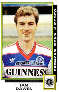 Sticker Ian Dawes - UK Football 1985-1986 - Panini