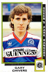 Sticker Gary Chivers - UK Football 1985-1986 - Panini