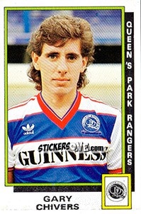 Figurina Gary Chivers - UK Football 1985-1986 - Panini