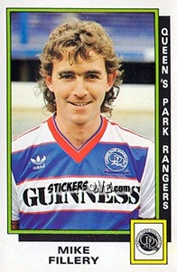 Sticker Mike Fillery - UK Football 1985-1986 n. 254 - Panini