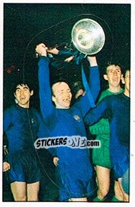 Sticker Nobby Stiles (Manchester United v Benfica) - UK Football 1985-1986 n. 262 - Panini