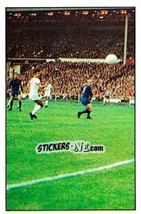 Sticker Bobby Charlton (Manchester United v Benfica) - UK Football 1985-1986 n. 263 - Panini