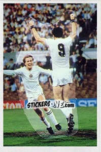 Cromo Peter Withe and Gary Shaw (Aston Villa) - UK Football 1985-1986 - Panini