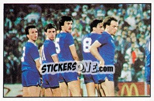 Sticker Everton v Rapid Vienna - UK Football 1985-1986 n. 277 - Panini