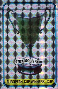 Figurina European Cup Winners Cup - UK Football 1985-1986 - Panini
