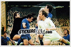 Sticker Jack Charlton (Leeds United v Juventus) - UK Football 1985-1986 n. 282 - Panini