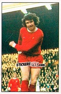 Sticker Chris Lawler (Liverpool v Borussia Moenchengladbach) - UK Football 1985-1986 n. 285 - Panini