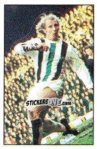 Cromo Bertie Vogts (Borussia Moenchengladbach v Liverpool) - UK Football 1985-1986 - Panini