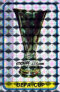 Sticker UEFA Cup - UK Football 1985-1986 - Panini