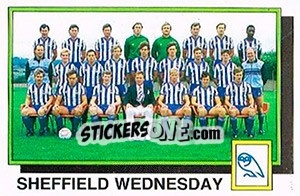 Sticker Team - UK Football 1985-1986 - Panini