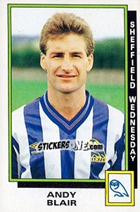 Sticker Andy Blair - UK Football 1985-1986 n. 300 - Panini