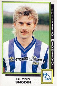 Cromo Glynn Snodin - UK Football 1985-1986 n. 306 - Panini