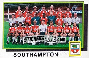 Figurina Team - UK Football 1985-1986 - Panini