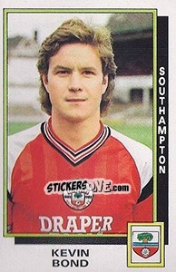 Sticker Kevin Bond - UK Football 1985-1986 n. 313 - Panini