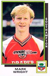 Sticker Mark Wright - UK Football 1985-1986 n. 314 - Panini