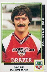 Figurina Mark Whitlock - UK Football 1985-1986 n. 315 - Panini