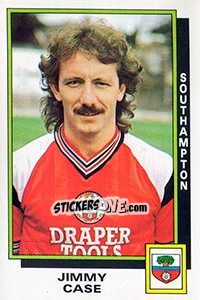 Sticker Jimmy Case - UK Football 1985-1986 n. 316 - Panini