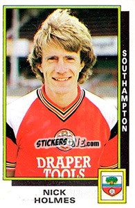 Cromo Nick Holmes - UK Football 1985-1986 n. 318 - Panini