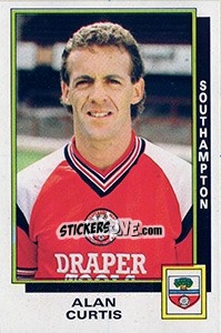 Sticker Alan Curtis - UK Football 1985-1986 n. 319 - Panini