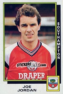 Cromo Joe Jordan - UK Football 1985-1986 - Panini