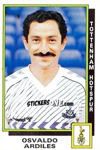 Sticker Ossie Ardiles - UK Football 1985-1986 n. 332 - Panini