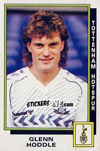 Figurina Glenn Hoddle - UK Football 1985-1986 - Panini