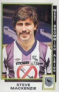 Sticker Steve Mackenzie - UK Football 1985-1986 - Panini