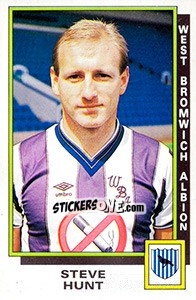 Sticker Steve Hunt - UK Football 1985-1986 - Panini