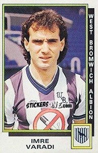 Cromo Imri Varadi - UK Football 1985-1986 - Panini