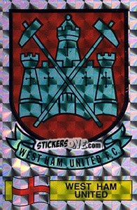 Sticker Badge - UK Football 1985-1986 - Panini