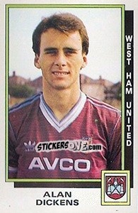 Sticker Alan Dickens - UK Football 1985-1986 n. 382 - Panini