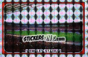 Sticker Wembley - UK Football 1985-1986 n. 389 - Panini