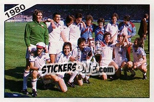 Cromo West Ham United team group - UK Football 1985-1986 - Panini