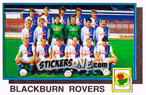Sticker Blackburn Rovers Team - UK Football 1985-1986 n. 404 - Panini