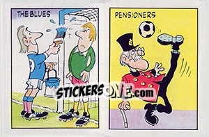 Sticker Birmingham City / Chelsea - UK Football 1985-1986 - Panini