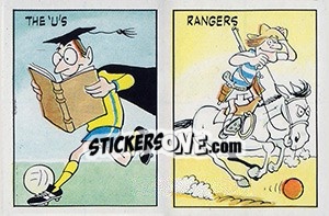 Sticker Oxford United / Queens Park Rangers