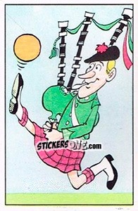 Sticker Scotland - UK Football 1985-1986 - Panini