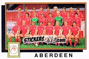 Sticker Team - UK Football 1985-1986 - Panini