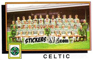 Sticker Team - UK Football 1985-1986 - Panini