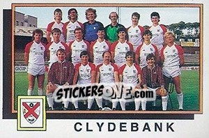 Sticker Team - UK Football 1985-1986 - Panini