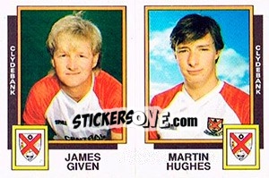 Sticker James Given / Martin Hughes