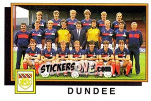 Sticker Team - UK Football 1985-1986 - Panini