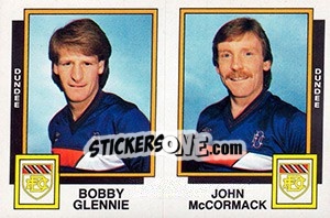 Sticker Bobby Glennie / John McCormack