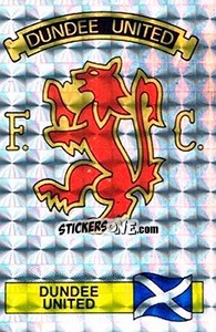 Sticker Badge - UK Football 1985-1986 - Panini