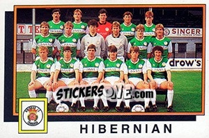 Sticker Team - UK Football 1985-1986 - Panini