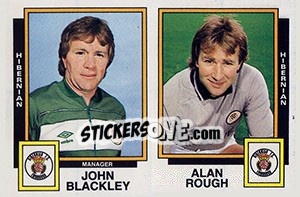 Cromo John Blackley / Alan Rough